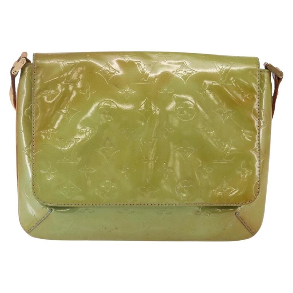 Louis Vuitton Monogram Vernis Thompson Street Bag Baby Blue